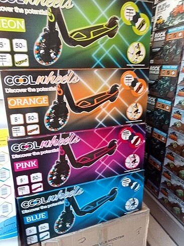 Cool Wheels 2 Tekerlekli Işıklı Scooter