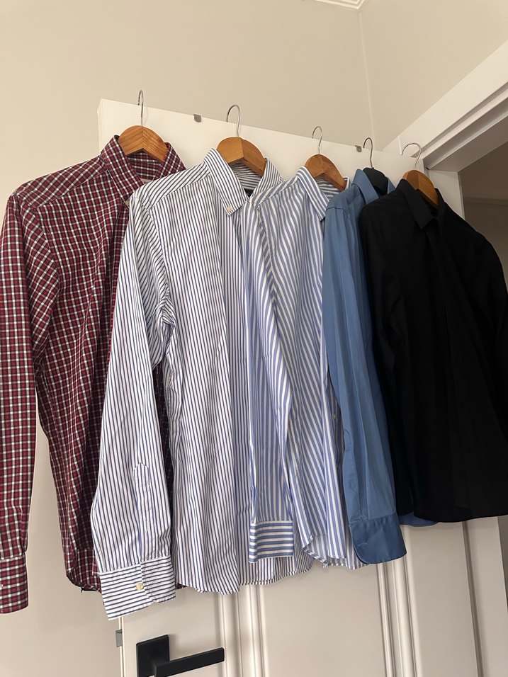 Erkek Çok Renkli Pamuklu Uzun Kollu Gömlek - Görsel 4