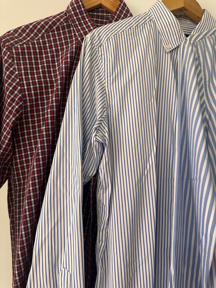 Erkek Çok Renkli Pamuklu Uzun Kollu Gömlek - Görsel 3