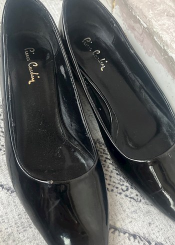 Parlak Siyah marka Blok Topuk Kadın Ayakkabı açıklamayı okuyun - Görsel 4