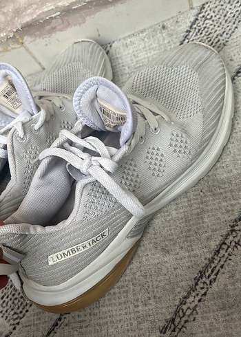 Beyaz Gri Bağcıklı erkek Spor Ayakkabı marka - Görsel 2