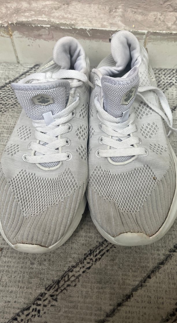 Beyaz Gri Bağcıklı erkek Spor Ayakkabı marka - Görsel 3