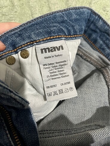 29 Beden mavi Renk Kadın kot pantolon MAVİ
