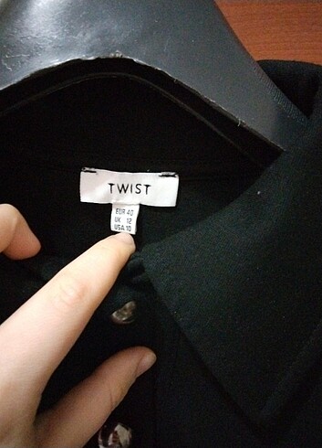 l Beden siyah Renk Twist crop sweatshirt 