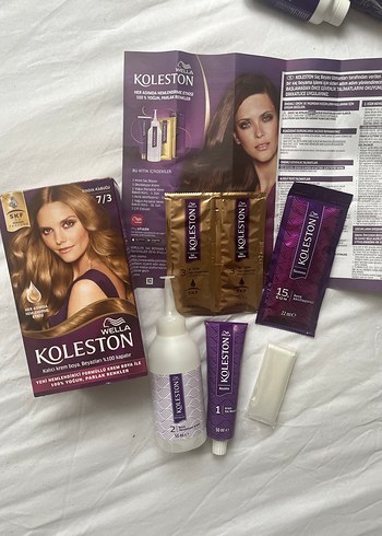 Koleston Wella Saç Boyası 7/3 Fındık Kabuğu - Görsel 2