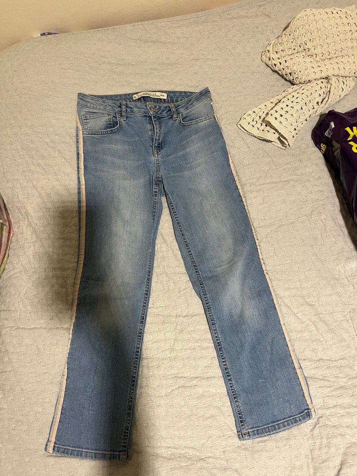 LCW JEANS Kadın Slim Fit Midi Kot Pantolon - Görsel 3