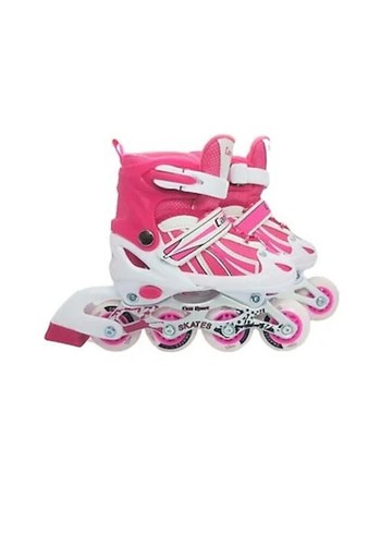 Pembe Renkli Bağcıklı Kız Çocuk Paten - Görsel 2