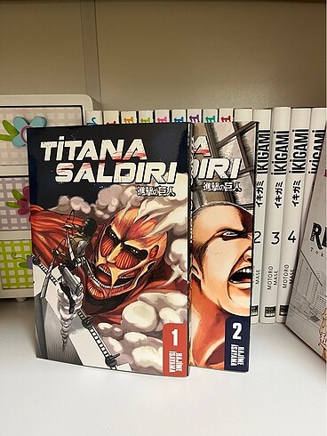 Titana Saldırı - Attack on Titan - Manga