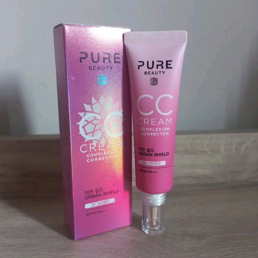 Pure Beauty CC Krem Urban Shield 01 Ivory - Görsel 3