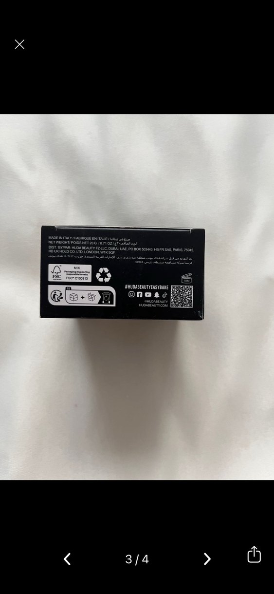 Huda Beauty Pound Cake Pudra - Görsel 4