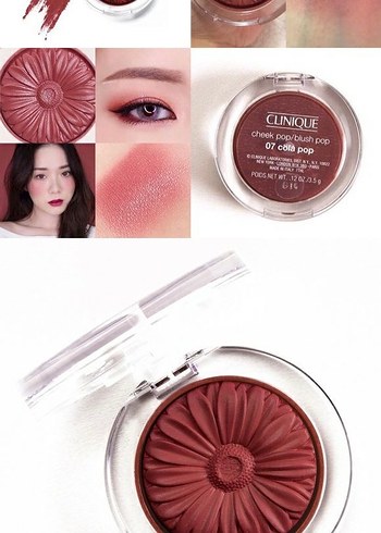 Diğer Clinique Parlak Bordo Allık 07 Cola Pop