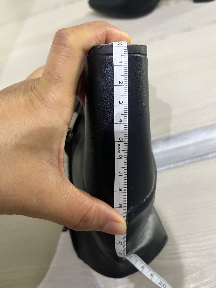 Siyah Deri Stiletto Topuklu Kadın Bot - Görsel 4