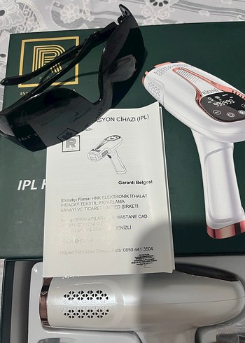 Beyaz Lazer Epilasyon Cihazı 3 Başlık, 9 Seviye - Görsel 3