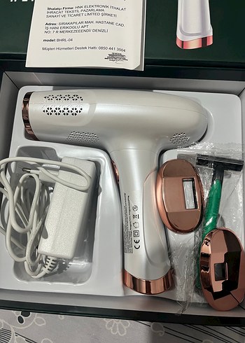 Beyaz Lazer Epilasyon Cihazı 3 Başlık, 9 Seviye - Görsel 4