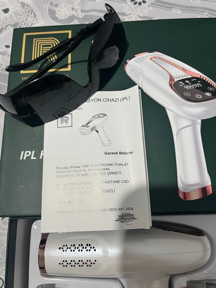 Beyaz Lazer Epilasyon Cihazı 3 Başlık, 9 Seviye - Görsel 3