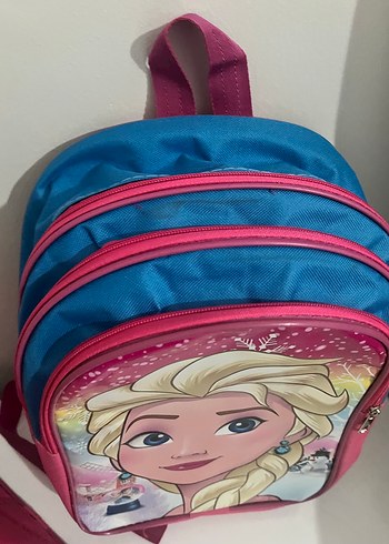 Renkli Elsa Temalı Çocuk Okul Çantası - Görsel 6