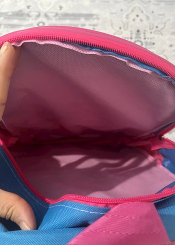 Renkli Elsa Temalı Çocuk Okul Çantası - Görsel 7