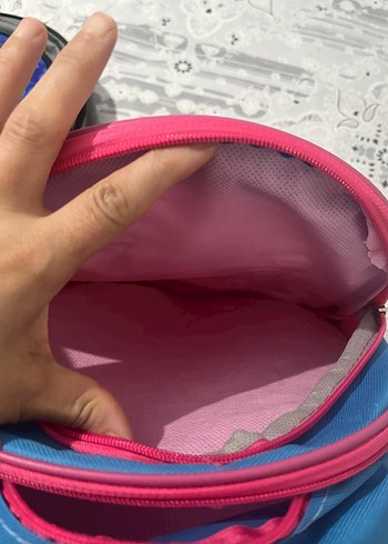 Renkli Elsa Temalı Çocuk Okul Çantası - Görsel 8