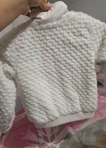 Peluş abiye ceket  - Görsel 2