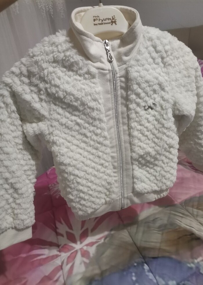 Peluş abiye ceket  - Görsel 3