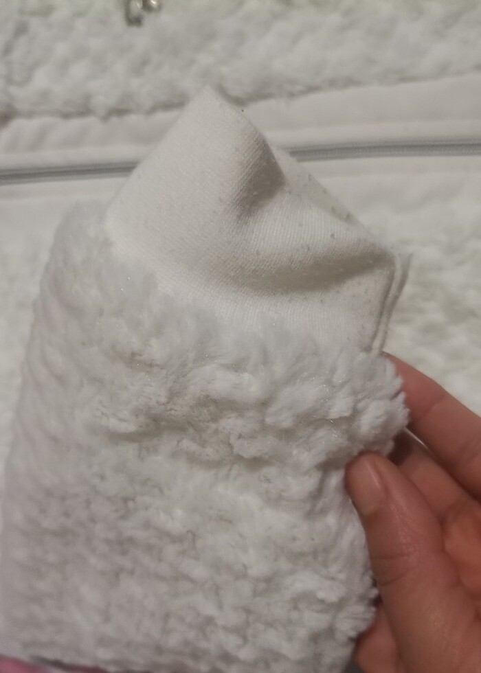 Peluş abiye ceket  - Görsel 5