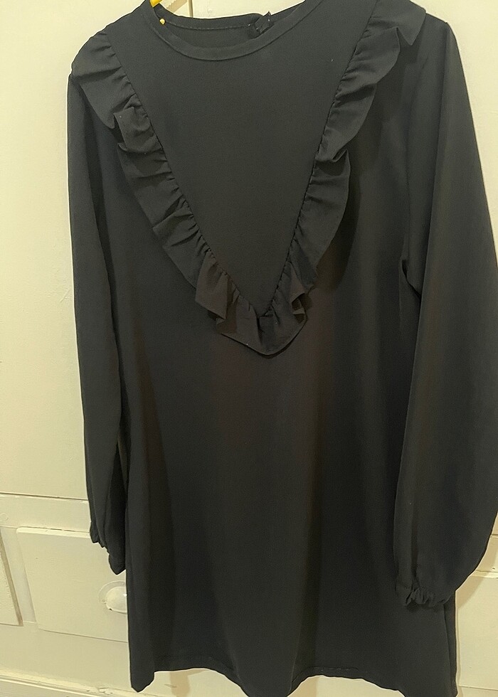 Önü fırfırlı tunik - Görsel 2