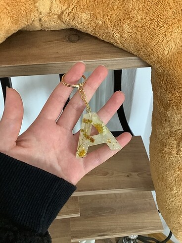Tasarımcı Epoksi anahtarlık