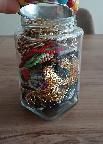 sürpriz takı kavanozu