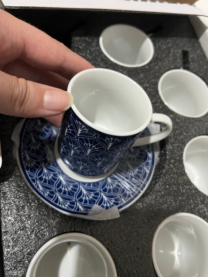 Emsan Beyaz Kahve Fincanı Seti - Görsel 2