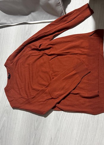 LC Waikiki Lcw Kiremit Rengi Triko Sweatshirt