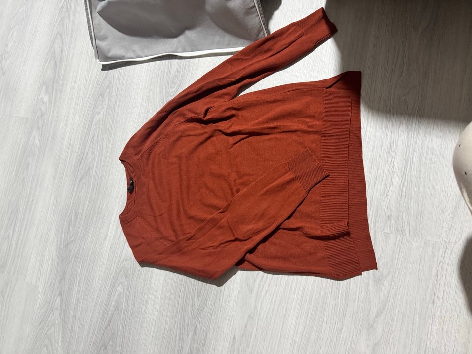 Lcw Kiremit Rengi Triko Sweatshirt - Görsel 2