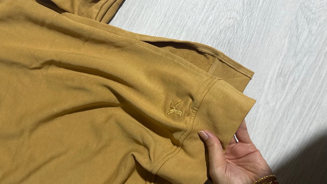 Fabrika Kadın Hardal Süet Sweatshirt - Görsel 2