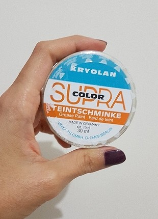 Kryolan supracolor 1w 30ml pata krem fondoten