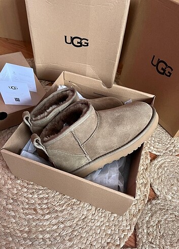 38 Beden kahverengi Renk UGG ULTRA MINI CLASSIC ANTILOPE