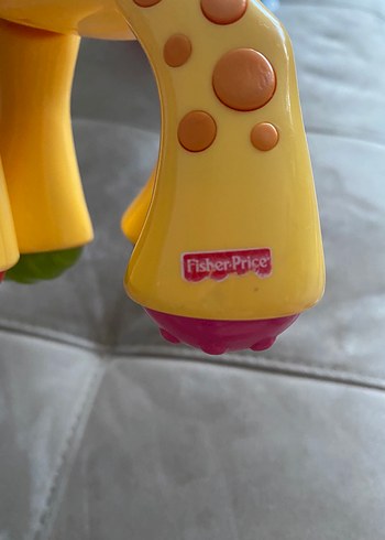 Renkli Sarı Zürafa Oyuncak - Görsel 5