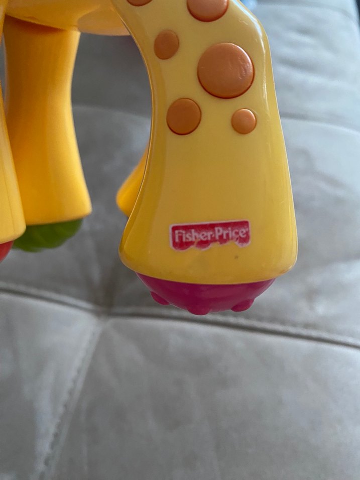 Renkli Sarı Zürafa Oyuncak - Görsel 5