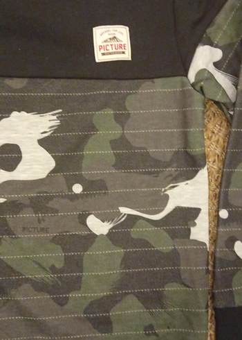 organic cotton Picture Erkek Çocuk Kamuflaj Desenli Sweatshirt - Görsel 2