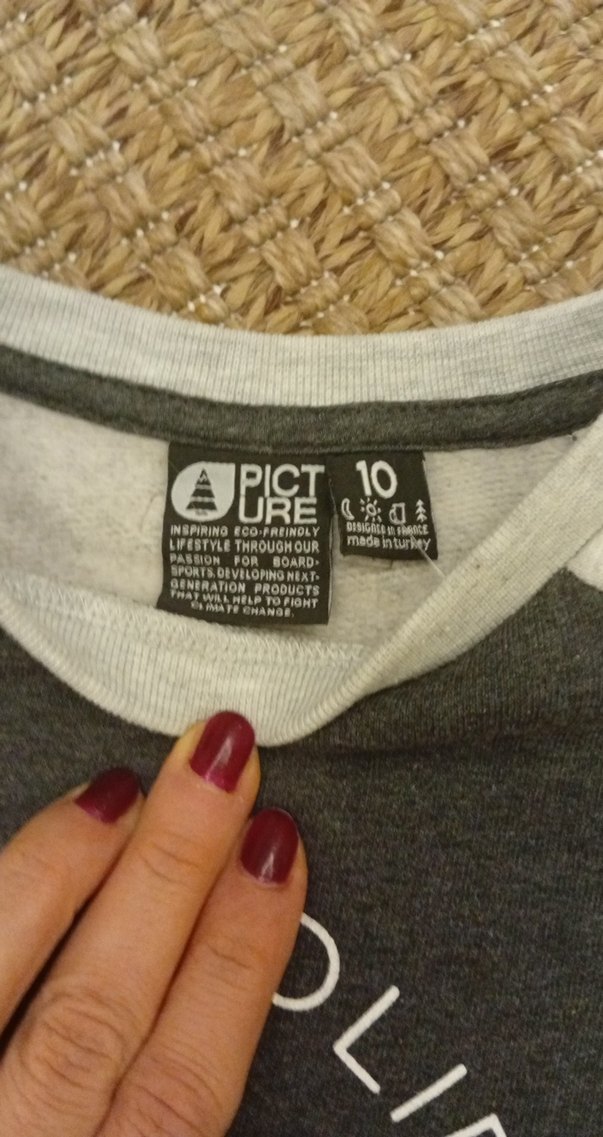 Picture organic cotton Gri Erkek Çocuk Baskılı Sweatshirt - Görsel 3