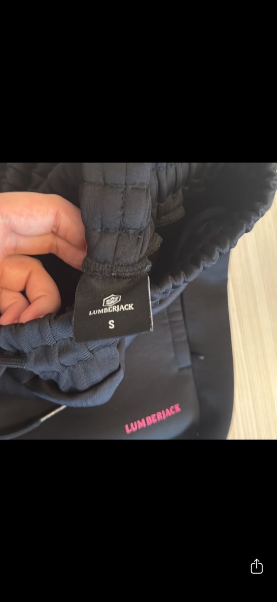 Siyah Kadın Rahat Kesim Sweatpant - Görsel 2