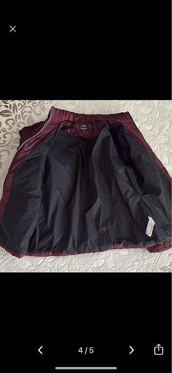 46 Beden bordo Renk LCW mont