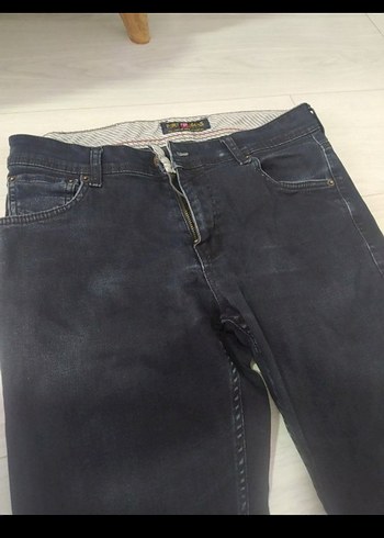 Erkek Siyah Kot Pantolon - Görsel 3