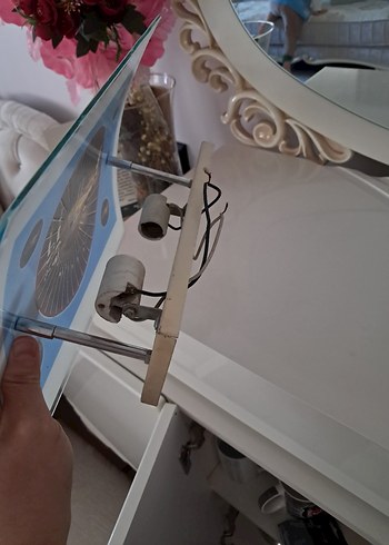 Mavi Dekoratif gece lambası - Görsel 3