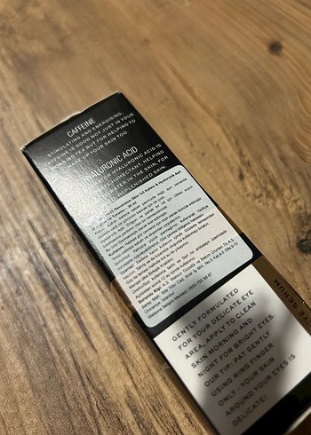 Kadınlar İçin Kafein & Hyaluronik Asit Göz Serumu - Görsel 2