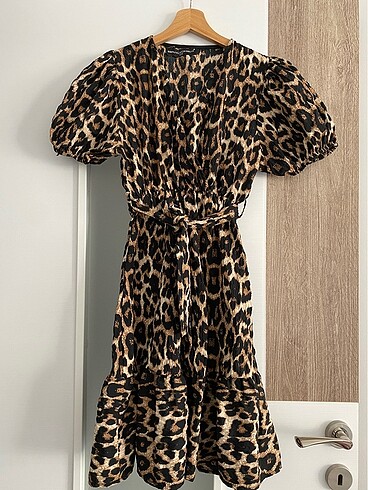 Leopar elbise
