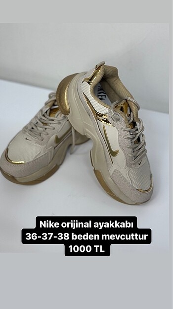 Nike orijinal ayakkabı