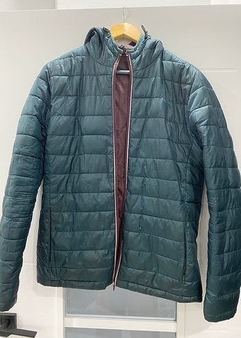 Fermuarlı Gri Erkek Mont - Görsel 3