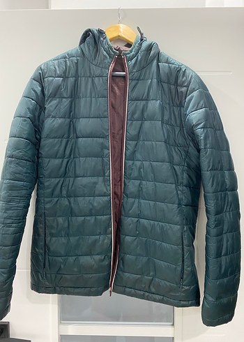 Fermuarlı Gri Erkek Mont - Görsel 2