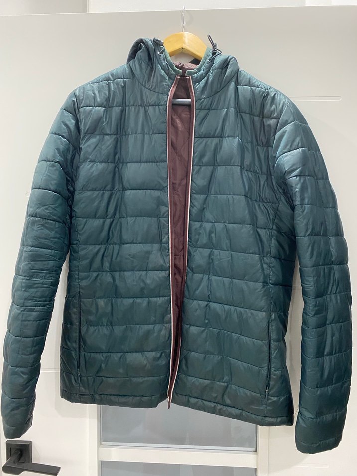 Fermuarlı Gri Erkek Mont - Görsel 3