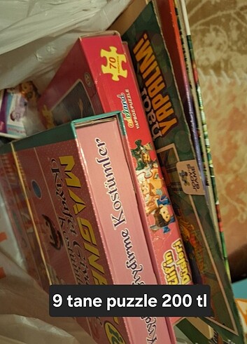 Puzzle set 9 tane