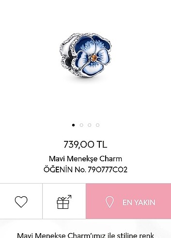 Yeni sezon pandora charm 